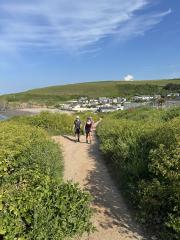 Heading out of Challaborough towards Bigbury